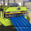 High speed quick delivery IBR roof sheet machine